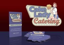Cake Lady: Branding, business cards & collateral