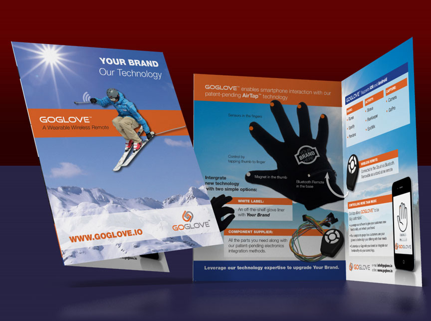 Go Glove: Print collateral design & production