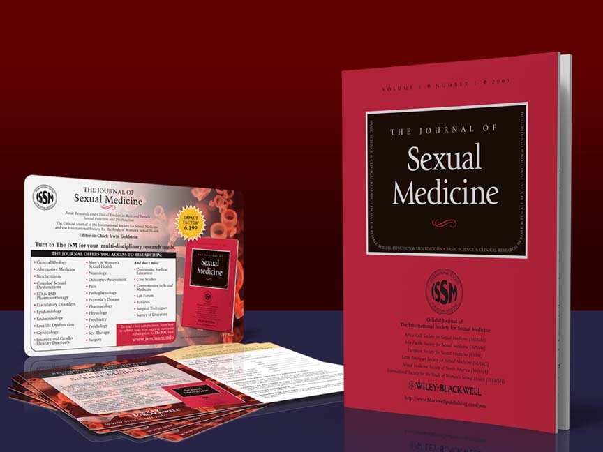 The Journal of Sexual Medicine Branding, cover design, & collateral