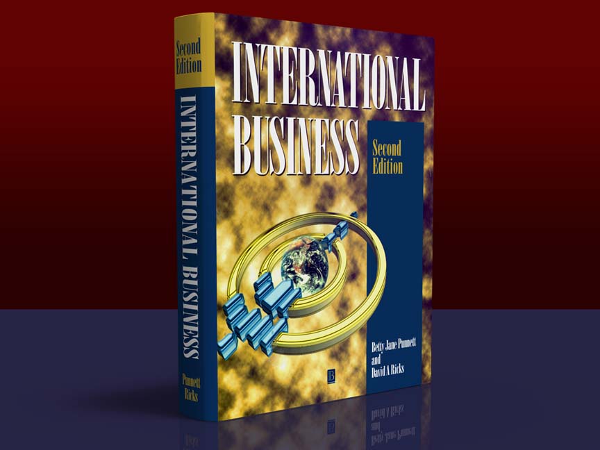 Blackwell Publishing: International Business Book Cover: Full color, hardback