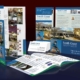 South Coast Improvement Co.: Pocket folder with 4 page insert, sell sheets, & business cards